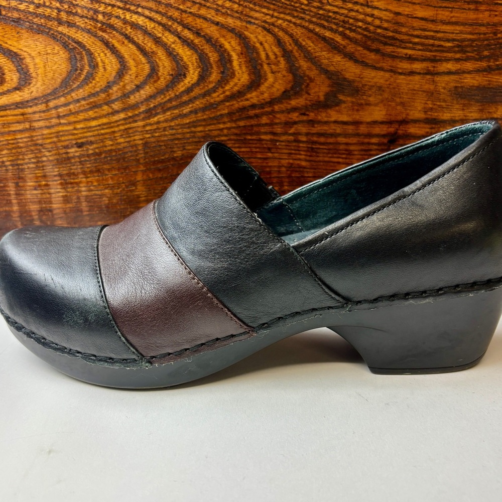 Black and Brown Dansko Leather Women's Shoes
